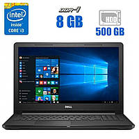 Ноутбук Dell Vostro 15 3568/ 15.6" (1366x768)/ Core i3-6006U/ 8 GB RAM/ 500 GB HDD/ HD 520