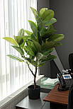 Штучне дерево - Фікус каучуконосний 115 см, в горщику (360474), фото 5