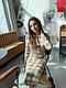 Костюм в'язаний укорочена кофта та спідниця карандаж із візерунком вовна, фото 9