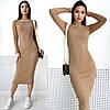 Круте плаття гумка максі обтисле з трикотажу хіт 2024, фото 7