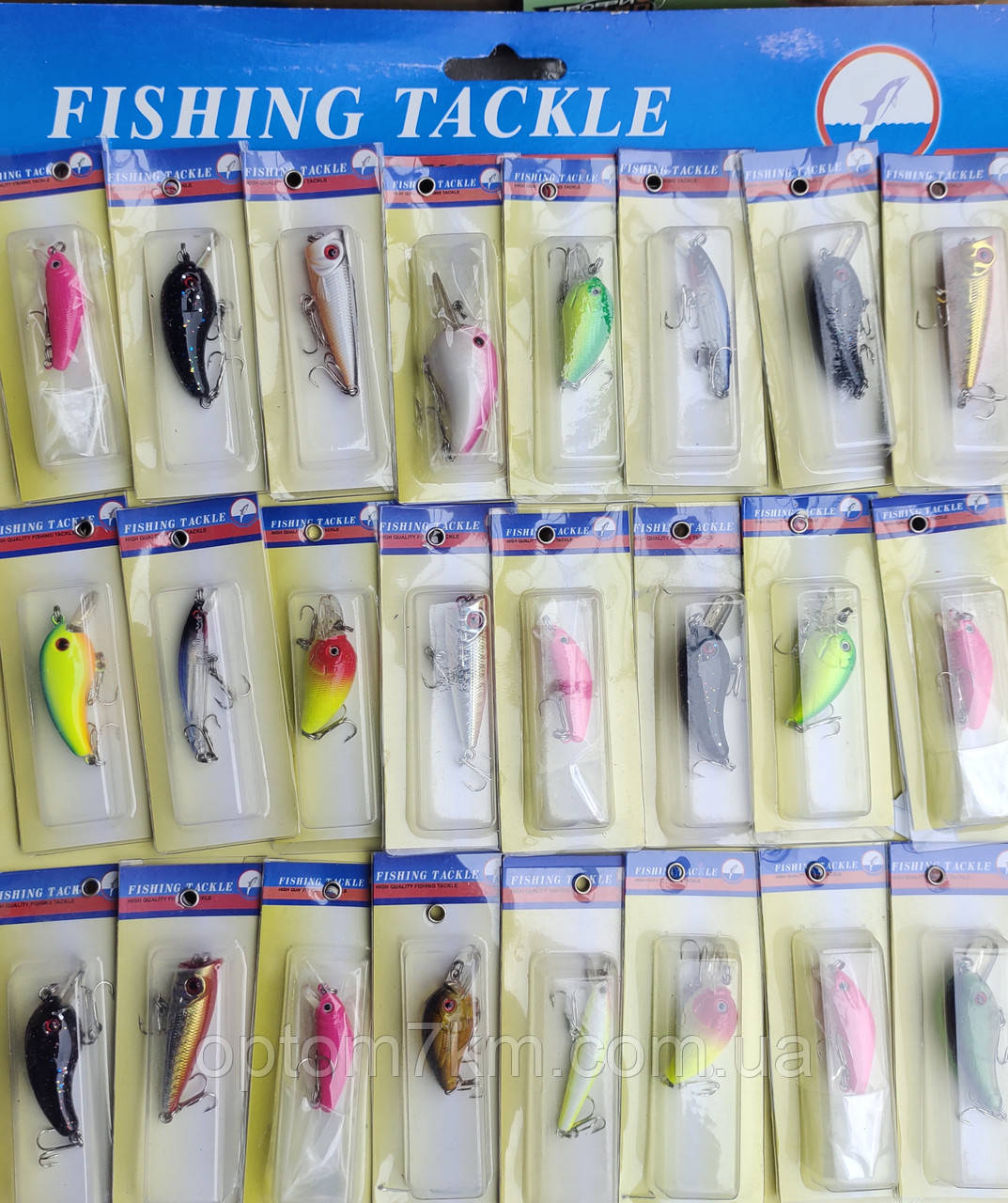 Набір воблерів Fishing Tackle 24 шт., фото 1