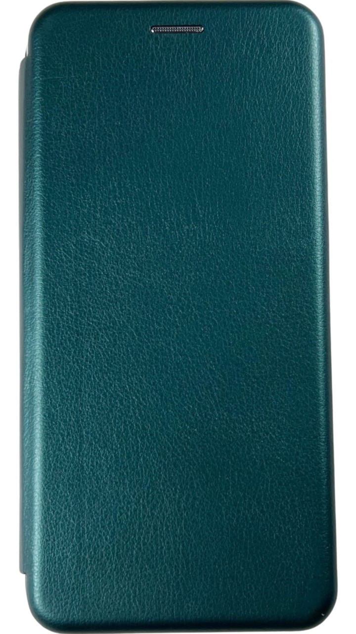 Шкіряний чохол-книжка Elegant book на ZTE Blade A51 / смарагдовий
