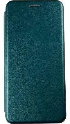 Шкіряний чохол-книжка Elegant book на ZTE Blade A51 / смарагдовий, фото 1