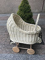 Коляска для ляльок Біла "