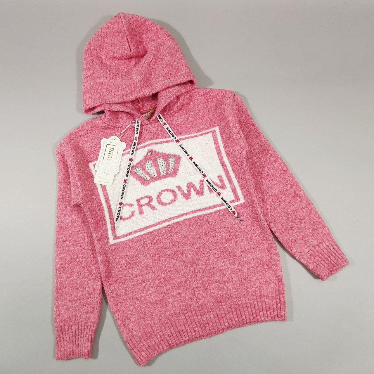 ОПТОМ Дитячий в'язаний светр для дівчаток 11,13,15 років, фото 1