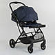 Детская прогулочная коляска (реверсивный блок) JOY Liliya 66916 Синий - фото 4 - id-p1709357004