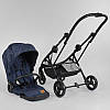 Дитяча коляска прогулянкова (реверсивний блок) JOY Liliya 66916 Синій, фото 7
