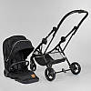 Дитяча коляска прогулянкова (реверсивний блок) JOY Liliya 61755 Чорний, фото 7