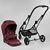 Дитяча коляска прогулянкова (реверсивний блок) JOY Liliya 10105 Вишневий, фото 8