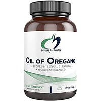 Designs for Health Oil of Oregano / Масло орегано 120 капсул