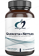 Designs for Health Quercetin + Nettles / Кверцетин и крапива 90 капсул