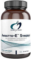 Designs for Health Annatto-E Synergy / Витамин Е в форме токотриенолов + черный тмин 60 капсул