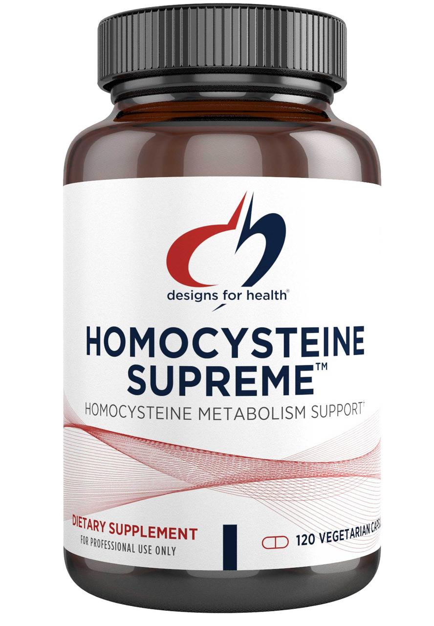 Designs for Health Homocysteine Supreme / Підтримка здорового рівня гомоцистеїну 120 капсул BX498, фото 1