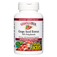 Natural Factors Grape Seed Extract 100 mg 60 Caps