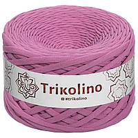 Трикотажная пряжа Trikolino, 7-9 мм., 50 м., Пыльная Роза, нитки для вязания