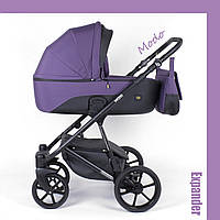 Детская универсальная коляска 2в1 Expander Modo M-71206 Plum Фиолетовый | Коляска Rico