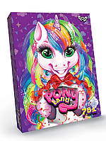Набор для детского творчества Pony Land 7в1 6 видов поделок+ игра в 1 коробке