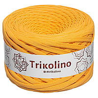 Трикотажная пряжа Trikolino, 7-9 мм., 50 м., Охра, нитки для вязания