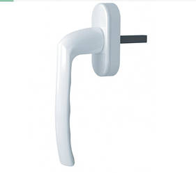 Ручка металопластикового вікна Kronos аналог Hoppe Compact колір білий