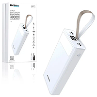 Повербанк SYROX PB115 30000 mAh зі швидкою зарядкою з ліхтарем USB юсб повер банк павербанк powerbank ABC