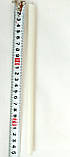 Свічка біла столова парафінова висота 25 см, greenpharm, фото 5