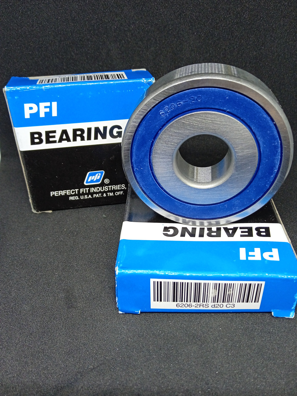Підшипник 6206 2RS С3 D20 (20*62*16) PFI USA ORIGINAL!!!!, фото 1