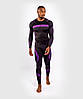 Рашгард лонгслів чоловічий Venum Nogi 3.0 Long Sleeves Rashguard Black Purple, фото 2