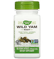 Корень дикого ямса Nature's Way Wild Yam Root 425 mg 100 Veg Caps