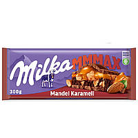 Шоколад Milka Mandel Karamell mmMax Милка карамель 300 г Швейцария