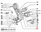 Ремінь ГРМ на Fiat Ducato 230, Peugeot Boxer, Citroen Jumper (1994-2002) 2.5D, 2.8JTD/HDi, 98419390, 0816E5, фото 5