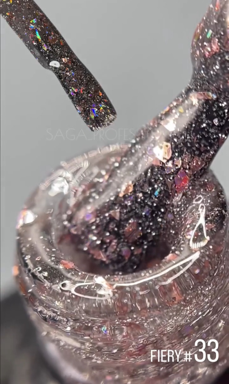 Гель-лак SAGA Fiery gel 8 мл №33