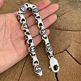 Срібний браслет із рунами, фото 3