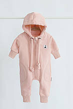 Комбінезон на флісі "Loony", персиковий