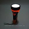Акумуляторний світлодіодний ліхтар Idea Poland Orange LED 1W 230V 50Hz 90Lm 6500K помаранчевий/чорний, фото 4