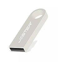 Флешка на 16 GB JASTER Silver (металлическая) флешка на 16 гб (оптовая цена).