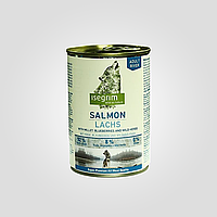 Консервированный корм ISEGRIM Salmon для собак, Лосось с пшеном, черникой, 400 г