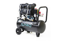 Компресор двоциліндровий безмасляний 1,5 кВт 240л/хв 8бар 24л