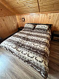 Ковдра з овечої вовни 200*220 + подушки 2 шт, фото 2