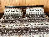 Ковдра з овечої вовни 200*220 + подушки 2 шт, фото 3