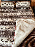 Ковдра з овечої вовни 200*220 + подушки 2 шт, фото 5