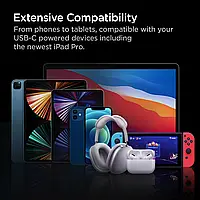 Автомобільний зарядний пристрій Spigen 75W USB C PC2200 PowerArc Car Charger PD 75W/QC3.0 Black ACP04581, фото 3