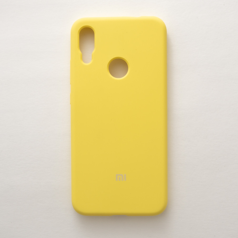 Чохол Silicone Case Premium для Xiaomi Redmi Note 7 / 7 Pro Lemonade 20 ( закритий низ)
