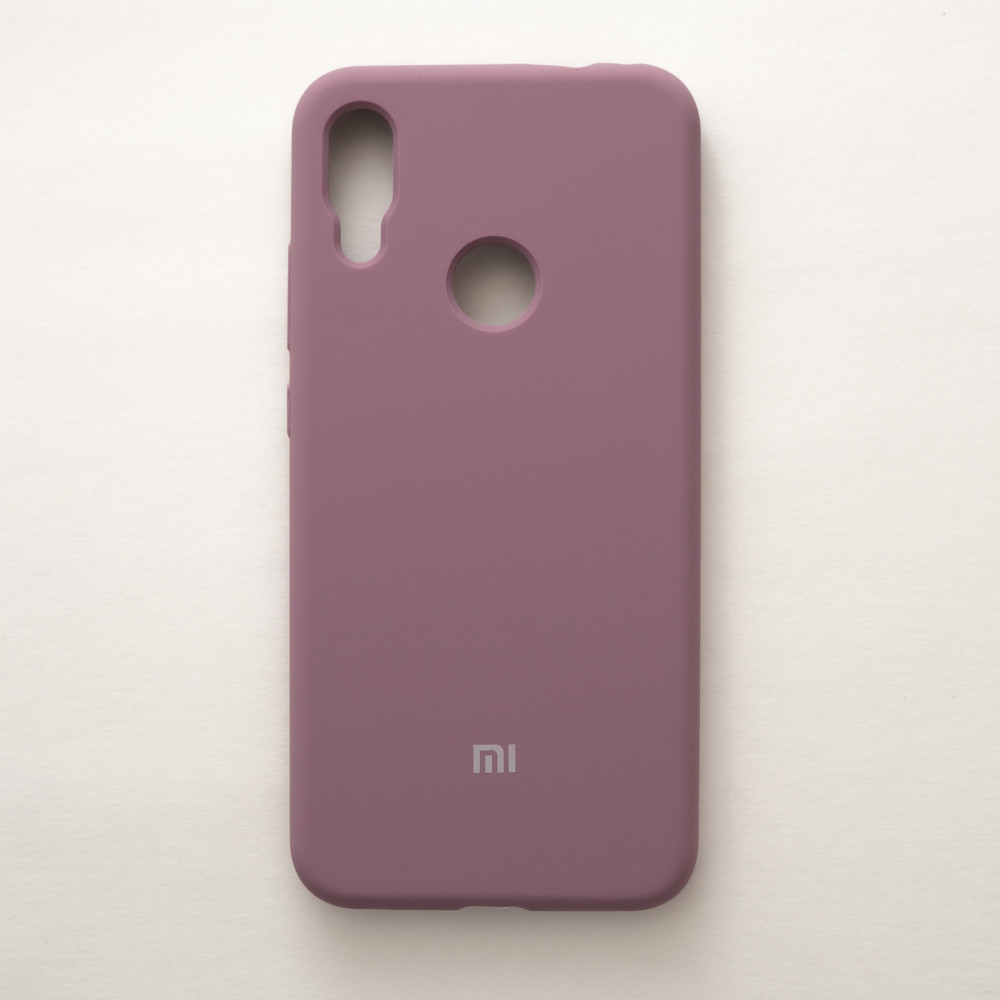Чохол Silicone Case Premium для Xiaomi Redmi Note 7 / 7 Pro Blueberry Yogurt 24 (закритий низ)
