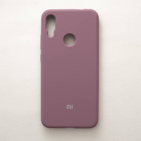 Чохол Silicone Case Premium для Xiaomi Redmi Note 7 / 7 Pro Blueberry Yogurt 24 (закритий низ), фото 1