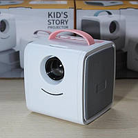 Проектор портативный детский Kids Story Projector Q2 мини мультимедийный проектор для ребенка