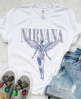 Футболка «Angel Wings Band Tee - Nirvana»