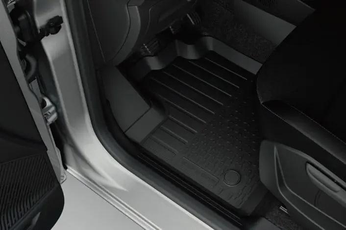 Автомобільний килимки гумові, з бортом передні 2шт, Renault: Express, 749029411R