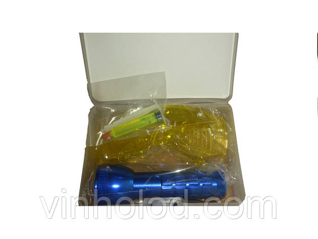 UV-ліхтарик 100 LED + окуляри, фото 1