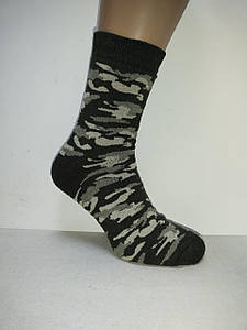 Шкарпетки чоловічі махрові камуфляж (Зимові) Варос