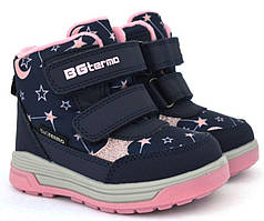 Дитячі зимові термо черевики B&G R22-16/0312. Зимове взуття BG Termo